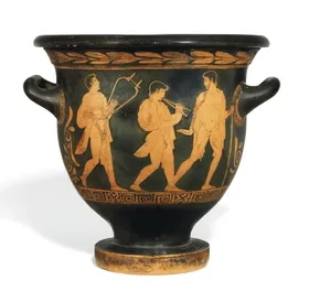 KRATER, BELL (ATHENIAN, RED-FIGURE)