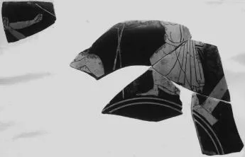 CUP, FRAGMENTS (ATHENIAN, RED-FIGURE)