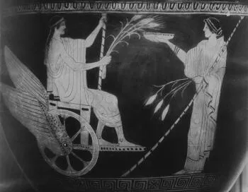 KRATER, BELL (ATHENIAN, RED-FIGURE)