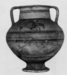 AMPHORA, BELLY (CYPRIOT, OUTLINE)