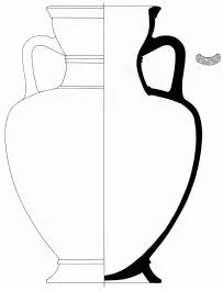 AMPHORA, NECK (LACONIAN, BLACK-FIGURE)