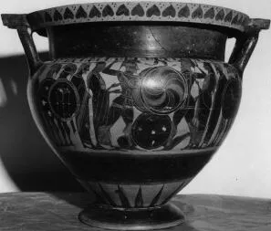KRATER, COLUMN (ATHENIAN, BLACK-FIGURE)