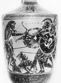 LEKYTHOS (ATHENIAN, BLACK-FIGURE)