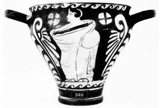 SKYPHOS (ETRUSCAN, RED-FIGURE)
