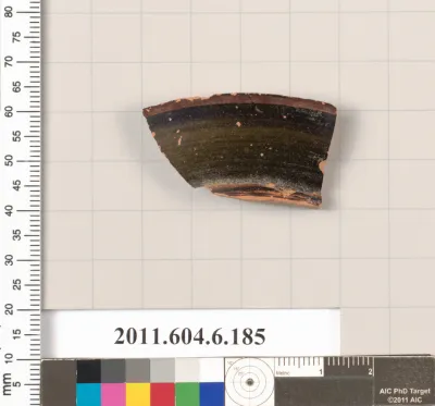 Terracotta fragment of an undetermined shape