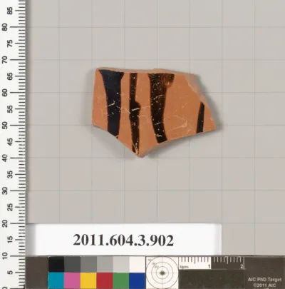 Terracotta fragment of a lekythos (oil flask)