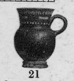 MUG (SOUTH ITALIAN, GNATHIAN, BLACK GLAZE)