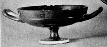 CUP, LITTLE MASTER LIP (ATHENIAN, BLACK GLAZE)