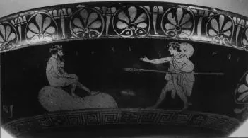 SKYPHOS (ATHENIAN, RED-FIGURE)