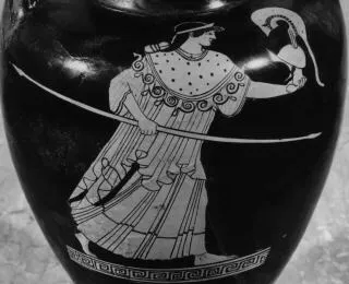 AMPHORA, NECK (ATHENIAN, RED-FIGURE)