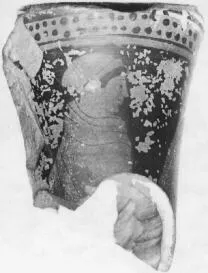 LOUTROPHOROS, FRAGMENT (ATHENIAN, RED-FIGURE)