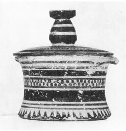 PYXIS (CORINTHIAN, BLACK PATTERN)