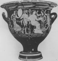 KRATER, BELL (ATHENIAN, RED-FIGURE)