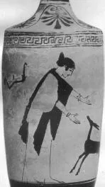 LEKYTHOS (ATHENIAN, RED-FIGURE)