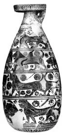 ALABASTRON (CORINTHIAN, BLACK-FIGURE)