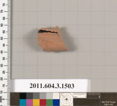 Terracotta fragment of a skyphos (deep drinking cup)