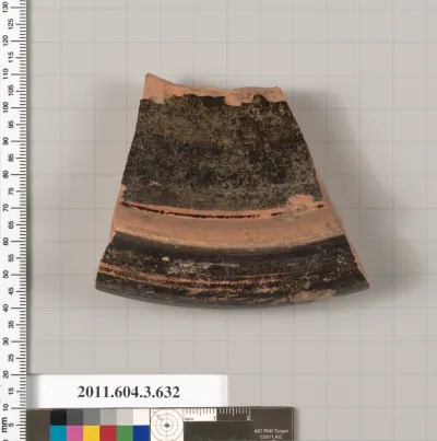 Terracotta fragment of a calyx-krater (bowl for mixing wine and water)