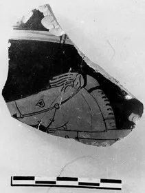 LOUTROPHOROS, FRAGMENT (ATHENIAN, RED-FIGURE)