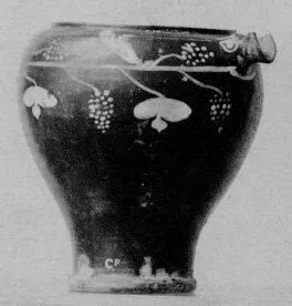 JAR (SOUTH ITALIAN, GNATHIAN, BLACK GLAZE)