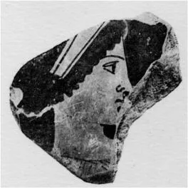 KRATER, COLUMN, FRAGMENT (ATHENIAN, RED-FIGURE)