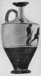 LEKYTHOS (ATHENIAN, BLACK-FIGURE)