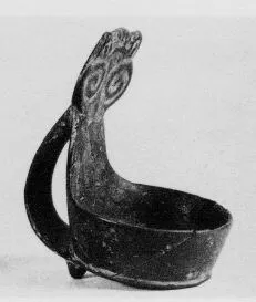 KYATHOS (ETRUSCAN, BUCCHERO)