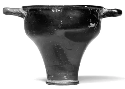 Campanian Black Glazed Skyphos