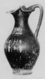 OINOCHOE (SOUTH ITALIAN, GNATHIAN, BLACK GLAZE)