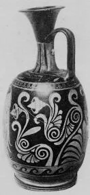 LEKYTHOS, SQUAT (SOUTH ITALIAN, CAMPANIAN, RED-FIGURE)