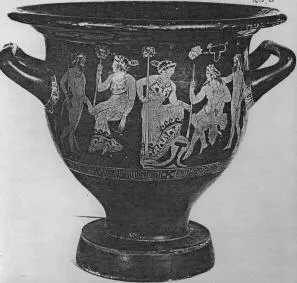 KRATER, BELL (ATHENIAN, RED-FIGURE)