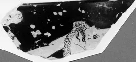 SKYPHOS, FRAGMENT (ATHENIAN, RED-FIGURE)