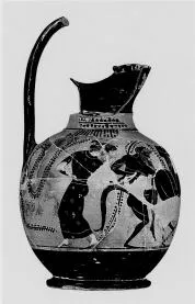 OINOCHOE, FRAGMENTS (ATHENIAN, BLACK-FIGURE)