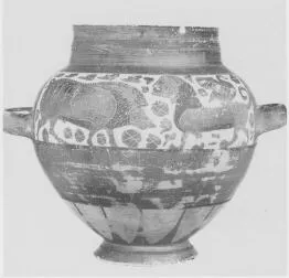 KRATER (ETRUSCO-CORINTHIAN, BLACK-FIGURE)