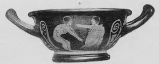 SKYPHOS (ATHENIAN, RED-FIGURE)
