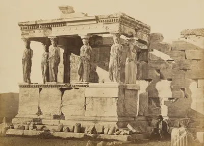 The Caryatid Porch of the Erechtheion, Athens