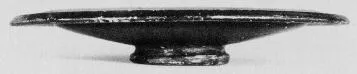 PATERA (ETRUSCAN, BLACK GLAZE)