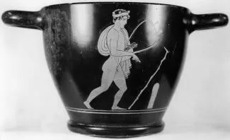 SKYPHOS (ATHENIAN, RED-FIGURE)