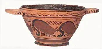 SKYPHOS (ATHENIAN, BLACK-FIGURE)
