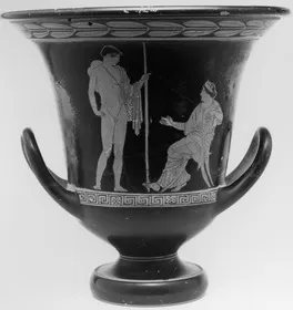 KRATER, CALYX (ATHENIAN, RED-FIGURE)