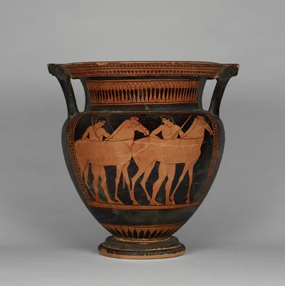 Attic Red-Figure Column Krater
