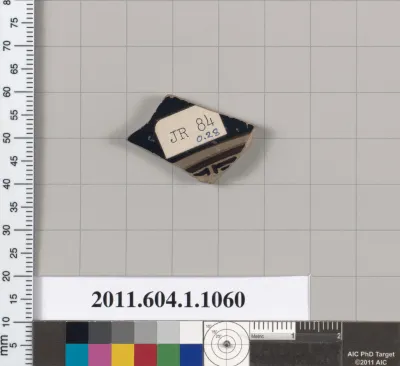 Terracotta fragment of a kylix (drinking cup)