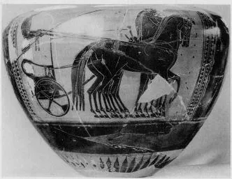 KRATER, COLUMN (ATHENIAN, BLACK-FIGURE)