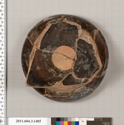 Terracotta fragment of a skyphos (deep drinking cup)