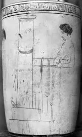 LEKYTHOS (ATHENIAN, RED-FIGURE)