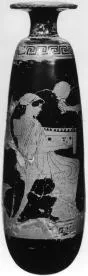 ALABASTRON (ATHENIAN, RED-FIGURE)