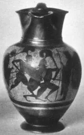 OINOCHOE (ATHENIAN, BLACK-FIGURE)