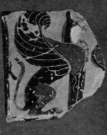 KRATER, COLUMN, FRAGMENT (ATHENIAN, BLACK-FIGURE)