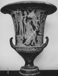 KRATER, CALYX (ATHENIAN, RED-FIGURE)