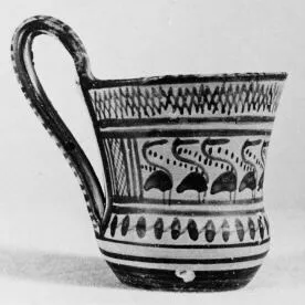 TANKARD (ATHENIAN GEOMETRIC)
