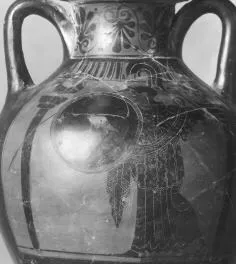 PSEUDO-PANATHENAIC AMPHORA (ATHENIAN, BLACK-FIGURE)